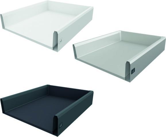 Produktbild Hettich Komplett-Schubkasten / Innenschubkasten ArciTech, weiss, silbe (Holz)