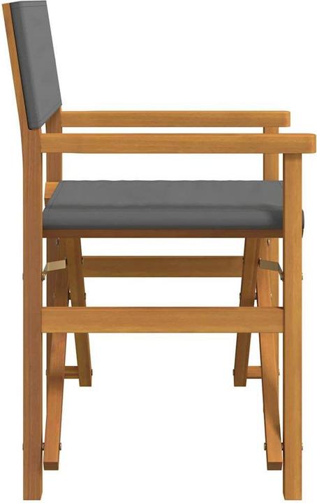 Immagine prodotto VidaXL Sedie da regista 2 pezzi. Teak pieghevole
