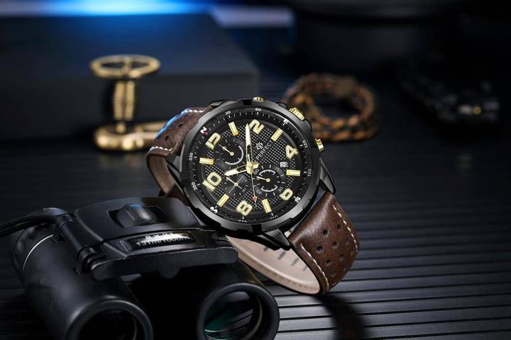 Actual product image MEN'S PERFECT CH05L - CHRONOGRAPH (zp353i) + BOX (Chronograph, 205 mm)