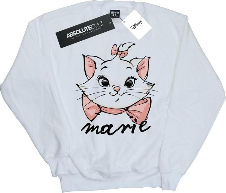 Disney The Aristocats Marie Sketch Face Sweatshirt