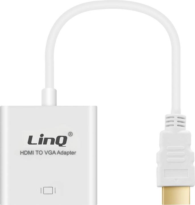 Immagine prodotto LinQ Adattatore audio e video HDMI/VGA (HDMI, 15 cm)
