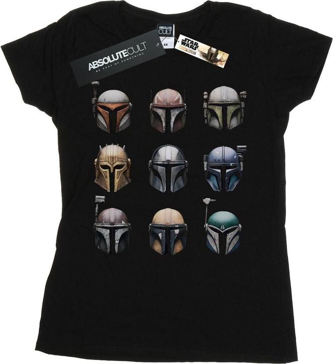 Produktbild Star Wars The Mandalorian Helmet Display TShirt (L)