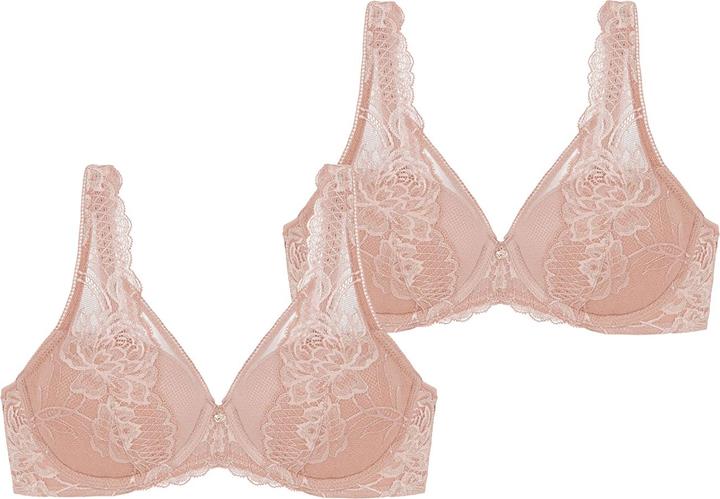 Immagine prodotto Triumph Reggiseno con ferretto Wild Peony Florale (90 B, Confezione da 2)