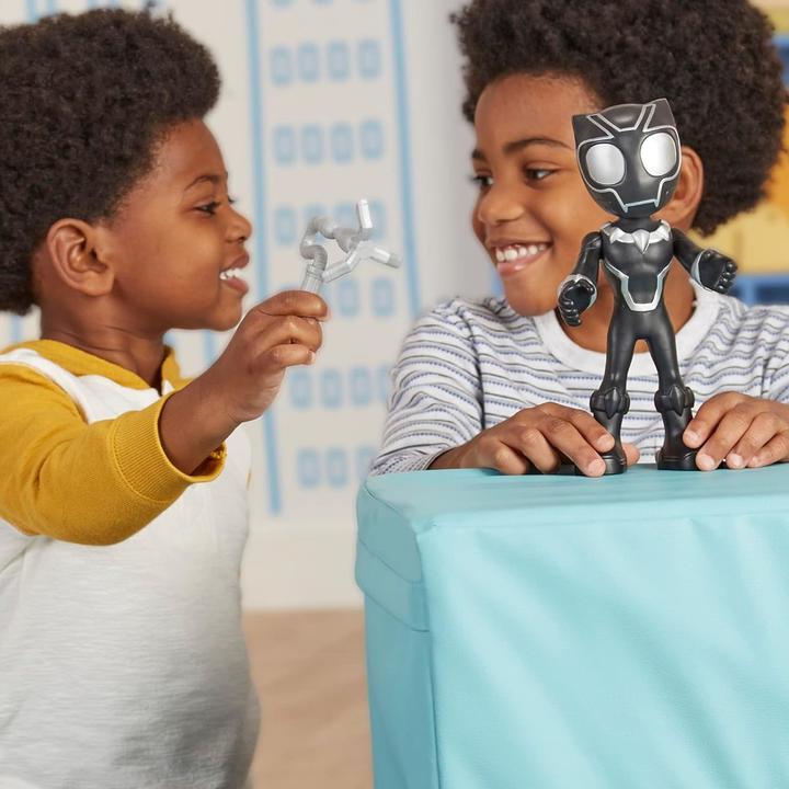 Image du produit Hasbro Spidey and His Amazing Friends super grande figure d'action Black Panther, jouet de superhéros f