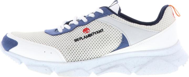 Produktbild Beflamboyant STREET NAVY Herren Sneaker Low-Top Schnürer Nachhaltig Vegan Recycled blau/weiss (44)