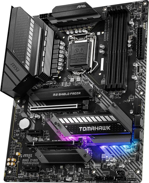 Actual product image MSI MAG Z490 Tomahawk (LGA 1200, Intel Z490, ATX)