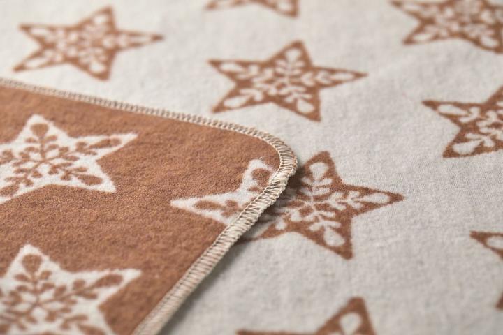 Actual product image David Fussenegger Flannel blanket stars.46256040