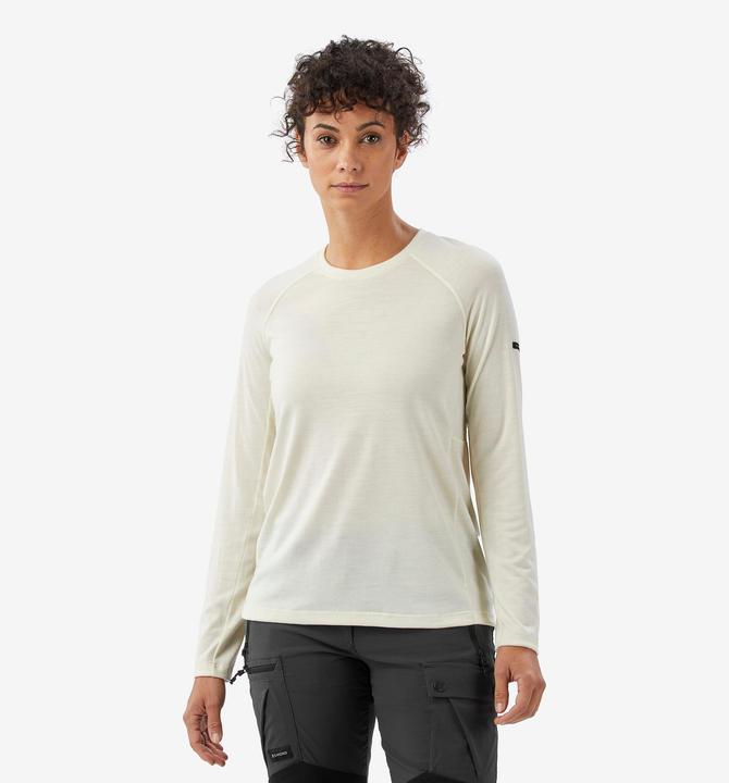 Forclaz Merinoshirt Damen langarm - Merino Resist ungefärbt (S)