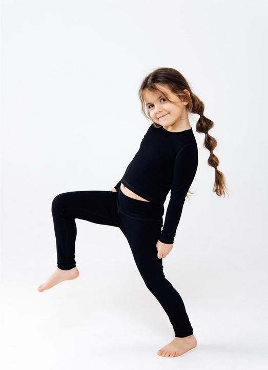 Actual product image Hebe Yoga leggings with ribbed structure (104)