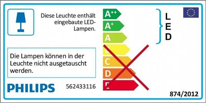 Energie-Label Philips myLiving Star (1500 lm)