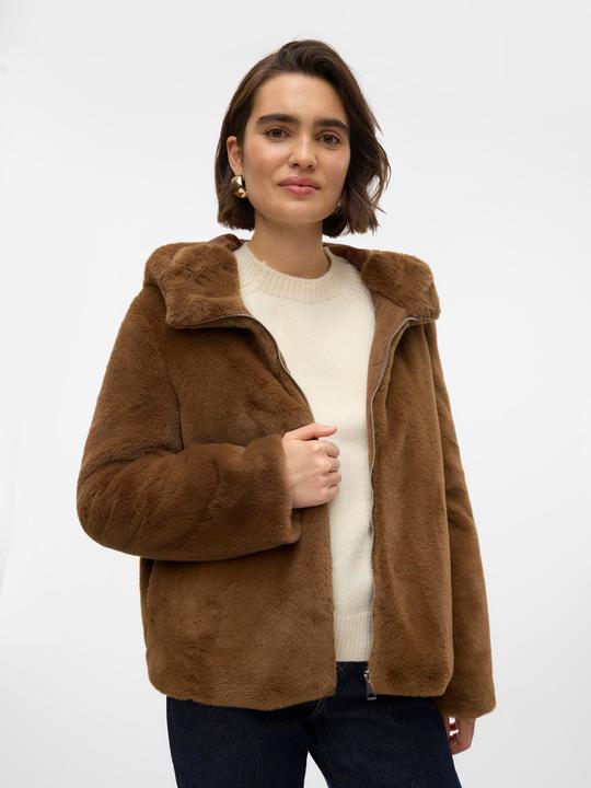 Image du produit Vero Moda VMSONJAHOODIE Jacke Kunstfell Jacke (L)