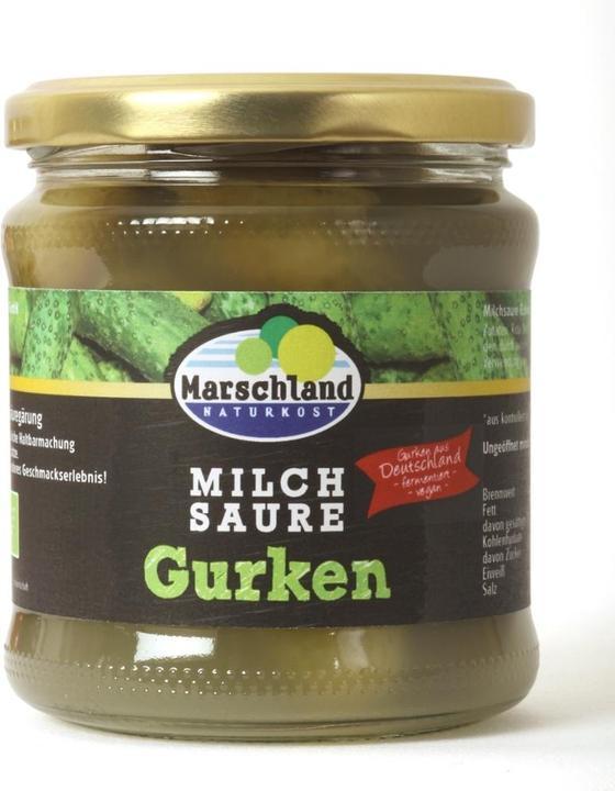 Marschland Salz-Dillgurken milchsauer (Glas) ATG 185g (330 g)