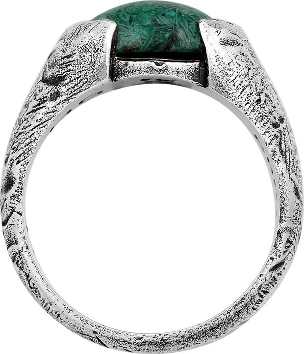 Produktbild Haze & Glory Ring Siegelring Liberty - Afrikanischer Türkis 925 Silber (66, 925 Silber)