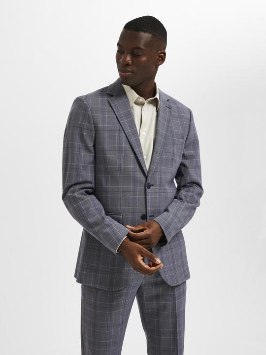 Image du produit Selected Homme Slhslim-Elon Md Blue Chk Blz Flex B Noos (58)