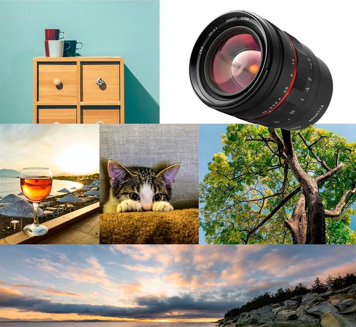 Image du produit Meike 50mm 1.2 Sony E-Mount (Sony E, APS-C / DX)