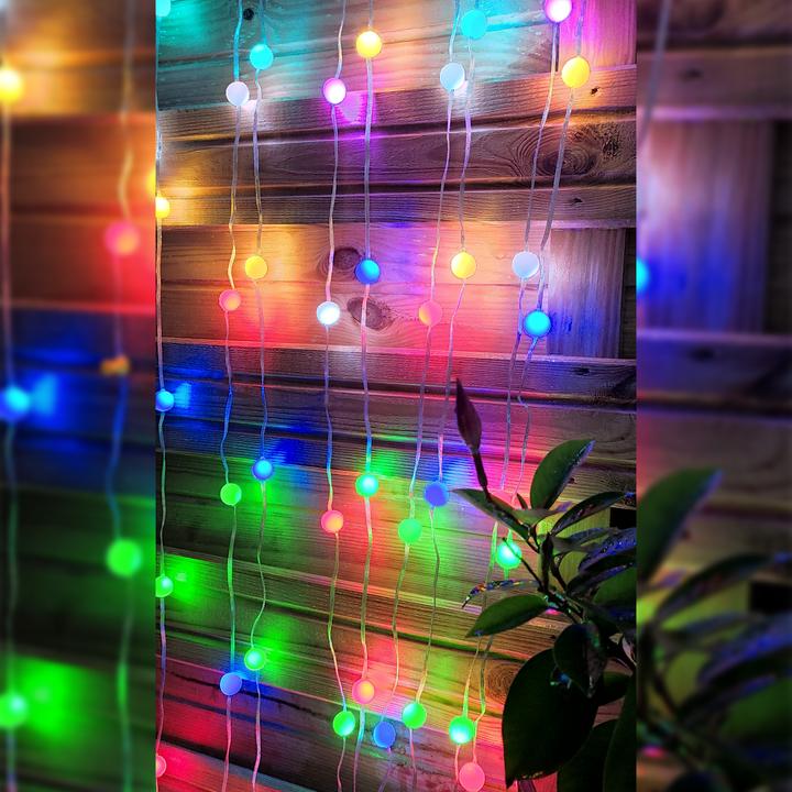 Immagine prodotto KSIX Striscia Di Bolle LED Colorate 10 M (Multicolore, 1000 cm, Interno)