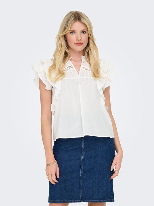 Produktbild Only Onlsunny Life Capsl Frill Top Wvn Noos (M)