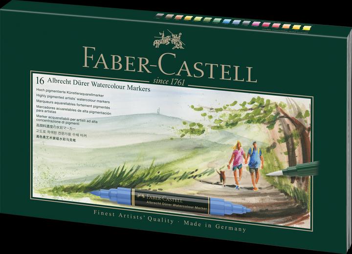 Image du produit Faber-Castell Stylos à pointe feutre Albrecht Dürer 17 pièces (Multicolore, 17 x)