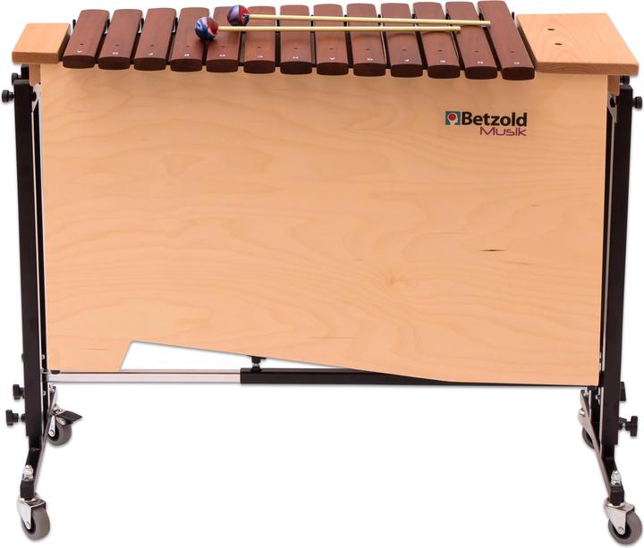 Image du produit Betzold Musik Xylophone basse + chariot à pied (Xylophone)