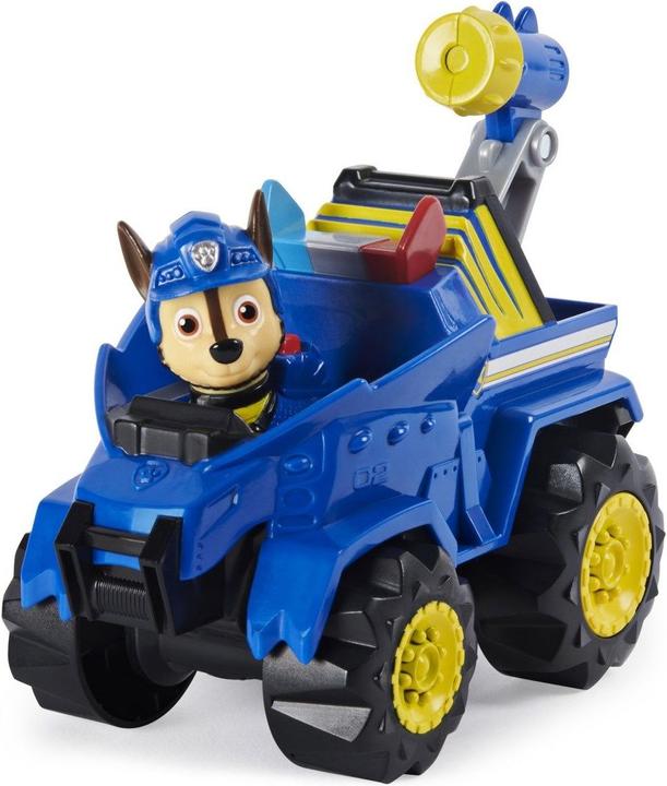 Actual product image Spin Master Paw Patrol Dino Deluxe Vehicles Chase