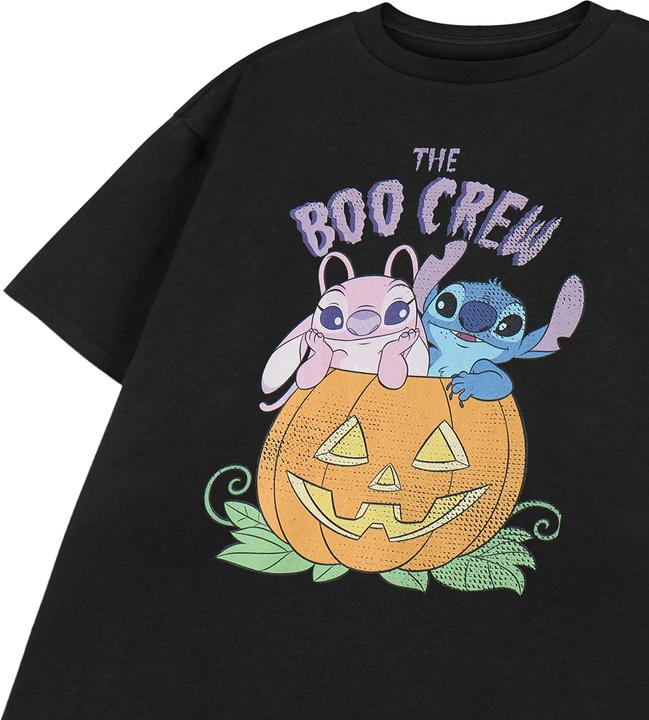 Produktbild Lilo & Stitch Boo Crew TShirt Mädchen kurzärmlig (128)