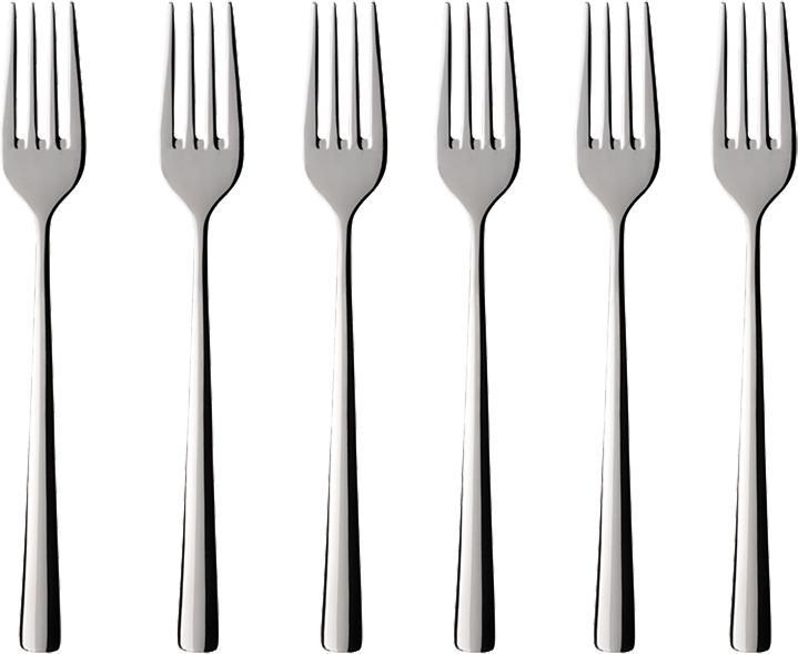 Vorspeisengabel 6 Stk Piemont (6 Piece, Pitchfork)
