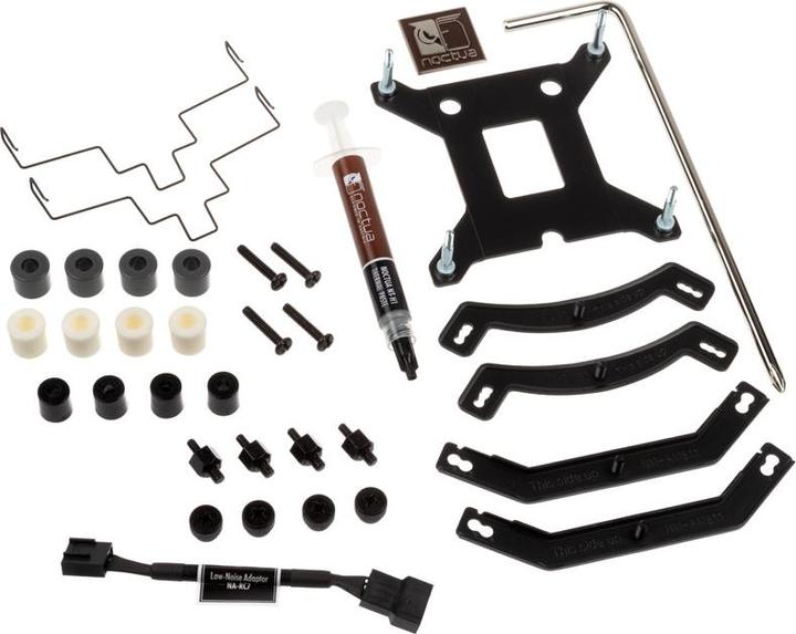 Actual product image Noctua NH-U9S chromax.black CPU cooler (125 mm)