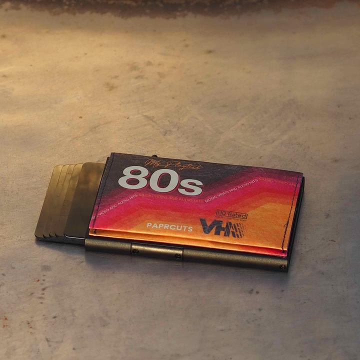 Actual product image Paprcuts RFID Alu Kartenetui VHS