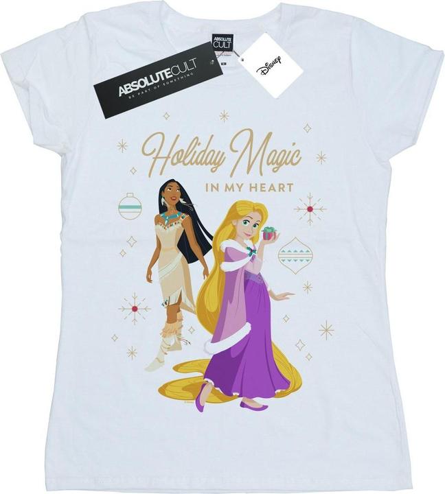 Image du produit Disney - T-shirt PRINCESS HOLIDAY MAGIC IN MY HEART - Femme (S)