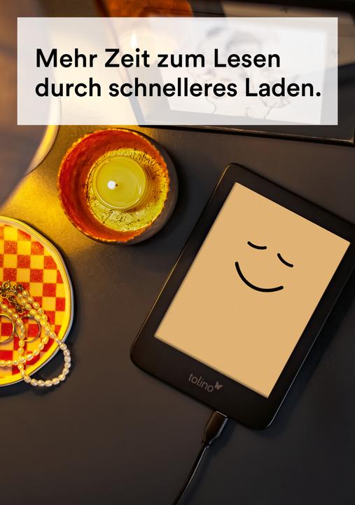 Productafbeelding tolino Shine (6", 16 GB, Zwart)