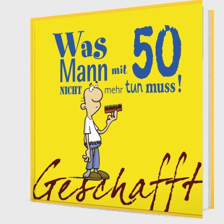 Actual product image Geschafft! Was Mann mit 50 nicht mehr tun muss! (German, Michael Kernbach, 2009)
