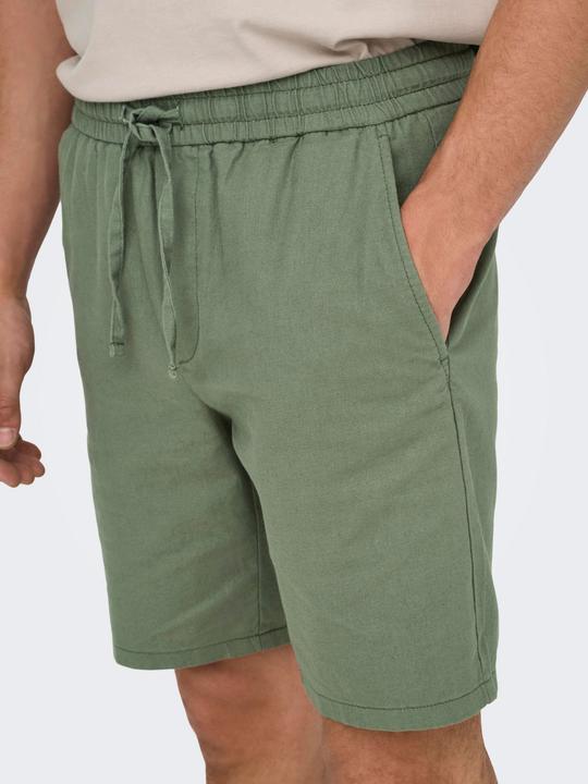 Produktbild Only & Sons Onslinus 0007 Cot Lin Shorts Noos (M)