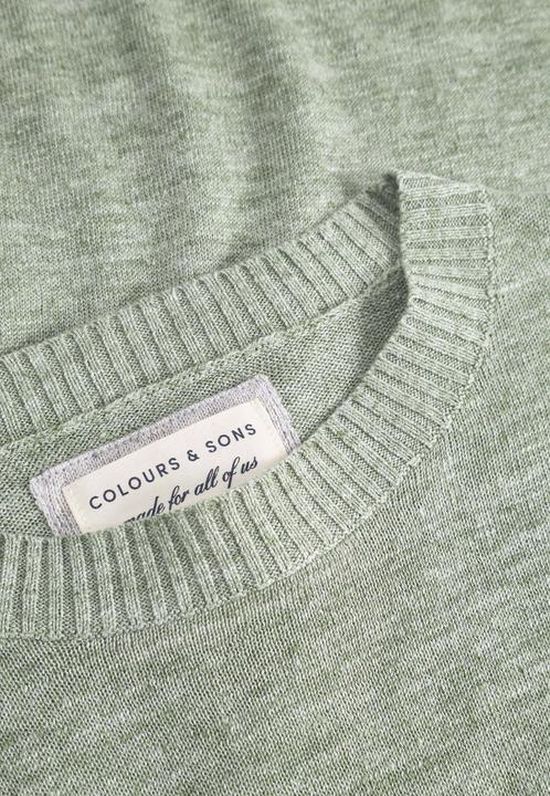 Actual product image Colours & Sons Pullover Roundneck-Linen (S)