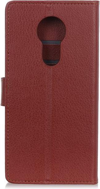 Actual product image MU Classic Litchi Leather Bookcover Series (Nokia 3.4)