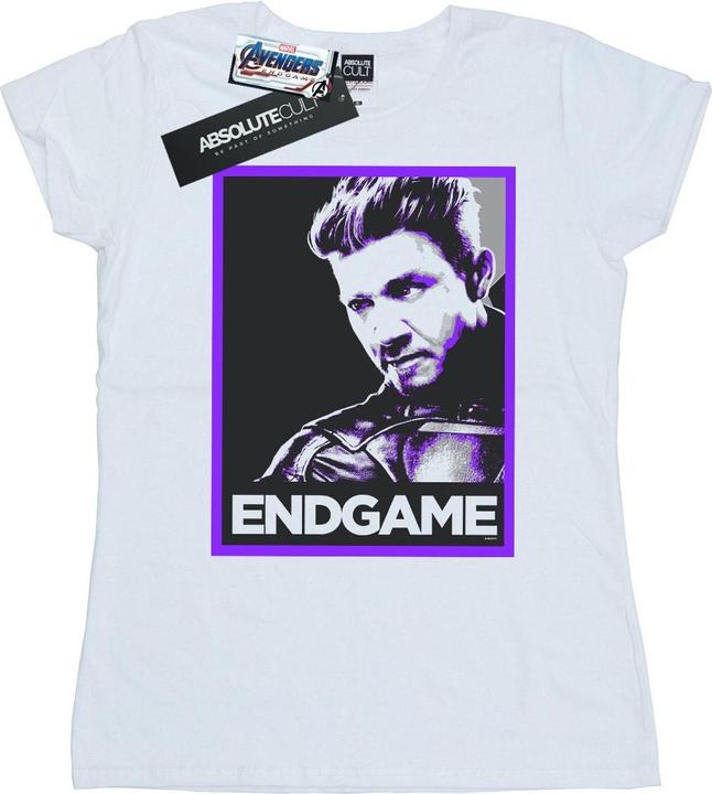 Avengers Endgame Hawkeye Poster Baumwolle TShirt