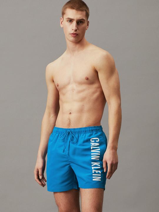 Immagine prodotto Calvin Klein Medium Drawstring Heren Zwembroek - Faience Blue - Maat M (M)