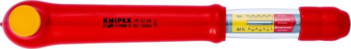 Immagine prodotto Knipex Chiave dinamometrica (3/8", 5 Nm, 50 Nm)