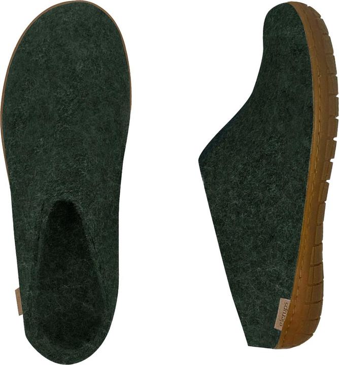 Actual product image Glerups Natural rubber sole slippers (36)