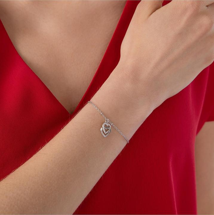 Produktbild Jette Armband SWING HEART (17 cm, 925er Silber)