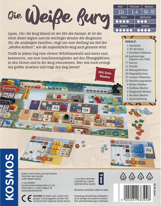 Productafbeelding Kosmos Het Witte Kasteel (Duits)