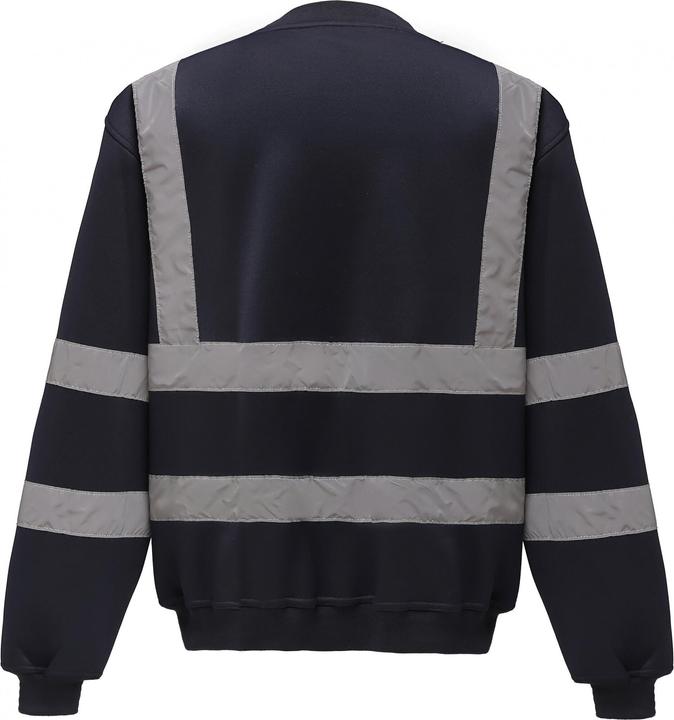 Produktbild Yoko Sweatshirt hohe Sichtbarkeit Rundhalsausschnitt (S)