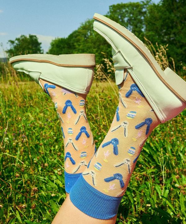 Actual product image DillySocks Sunny Bunny (Single pack, 41 - 46)