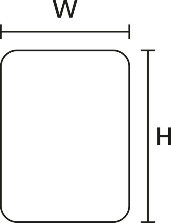 Produktbild HellermannTyton 596-00583 TAG60-30TDK1-1221-SR-1221-ML Etikett für Laserbedrucku