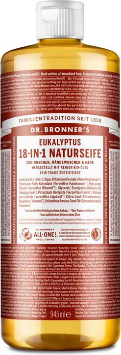 Dr. Bronner's 18-IN-1 Eukalyptus (Flüssigseife, 945 ml)