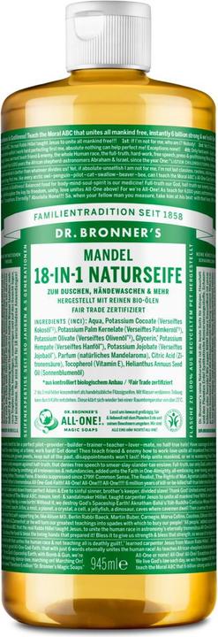 Dr. Bronner's 18-IN-1 Mandel (Flüssigseife, 945 ml)