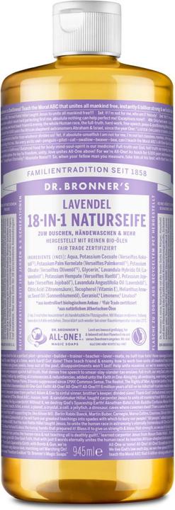 Dr. Bronner's 18-IN-1 Lavendel (Flüssigseife, 945 ml)