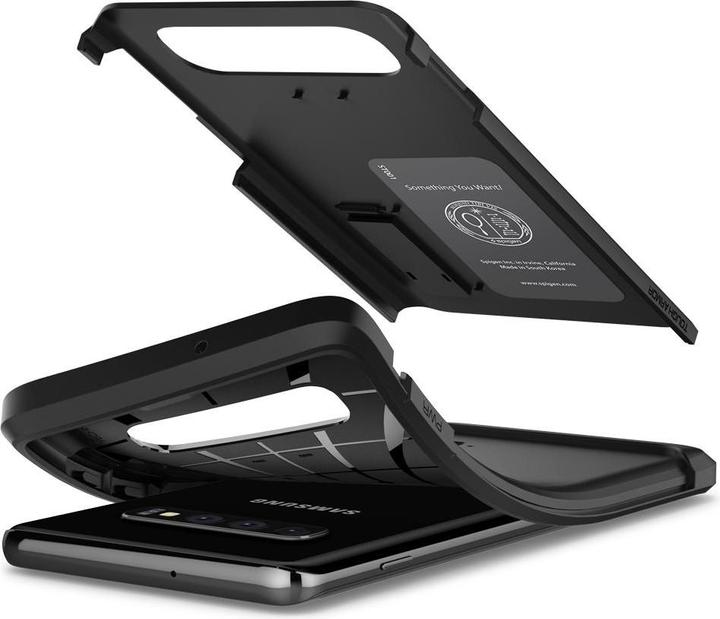 Actual product image Spigen Tough Armor (Samsung Galaxy S10+)