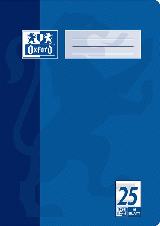 Productafbeelding Oxford Oefenboek, A4, regel 25 (A4, Rijen)