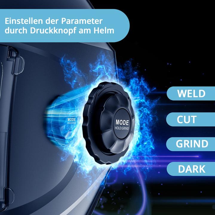 Actual product image Stahlwerk BOOSTER 3-in-1 automatic welding helmet Welding mask