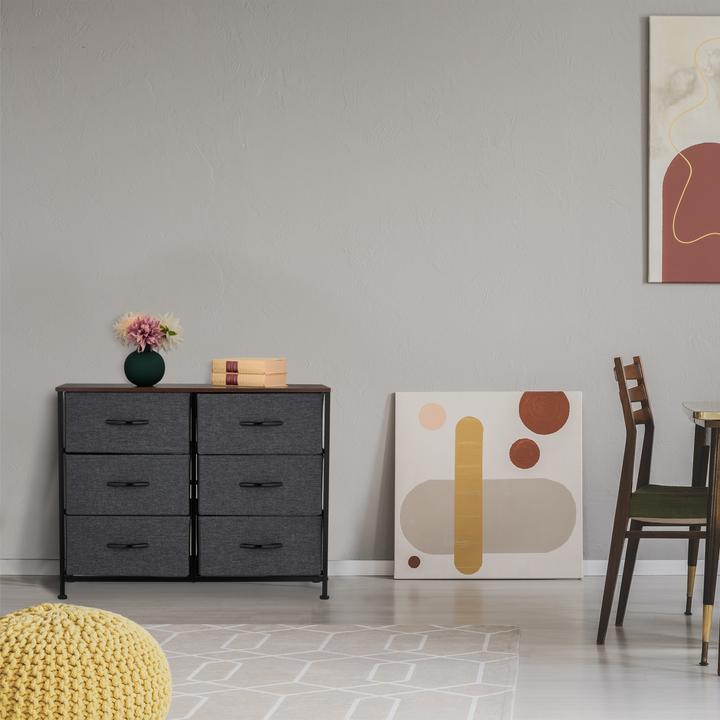 Produktbild Relaxdays Kommode (80 x 30 x 63 cm)